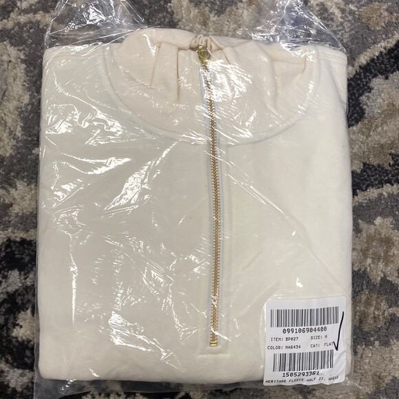 J. Crew Heritage fleece half-zip sweatshirt - Picture 5 of 9